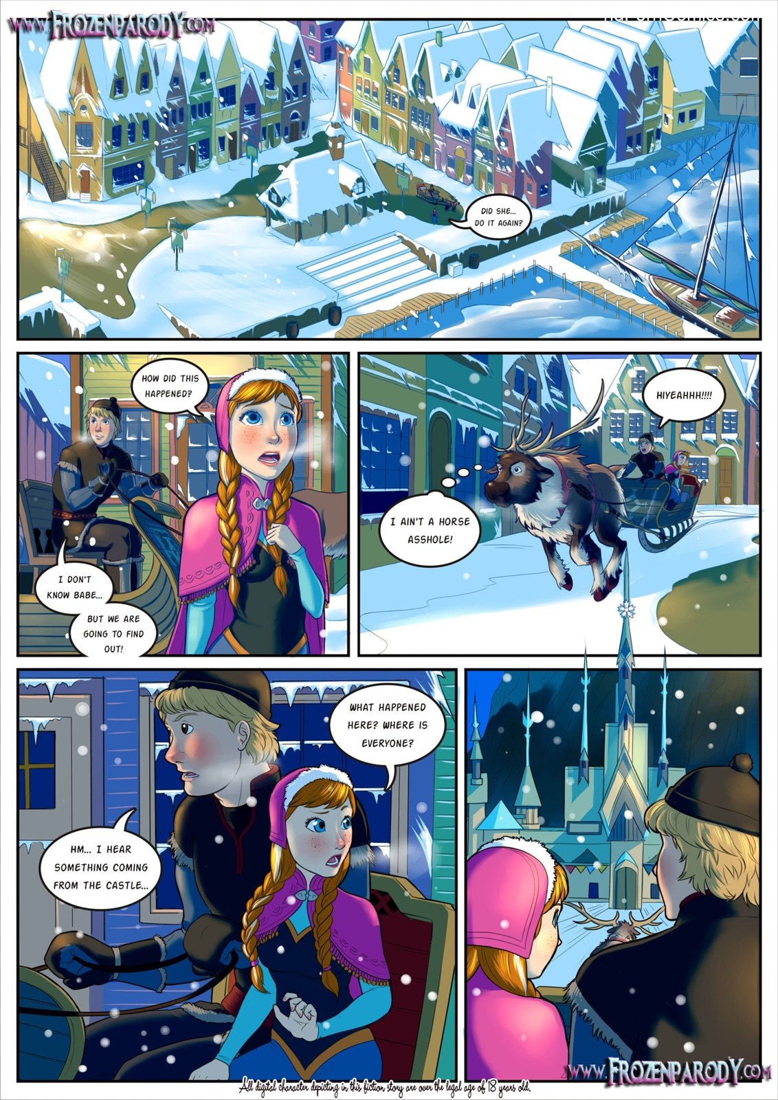 Frozen Parody 13 free sex comic